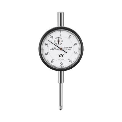 China Aluminum QY-2202 Dial indicator 0-20mm/0.01mm, dial gauge for sale