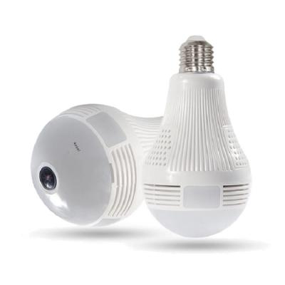 China NEW NIGHT VISION smart wifi led bulb 360 degree VR wifi bulb audio security camera for home security for sale