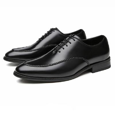 China Men Formal Oxford Lightweight Stylish Shoes Lace Up Custom Wholesale OEM Leather Man Business Derby Loafers for sale