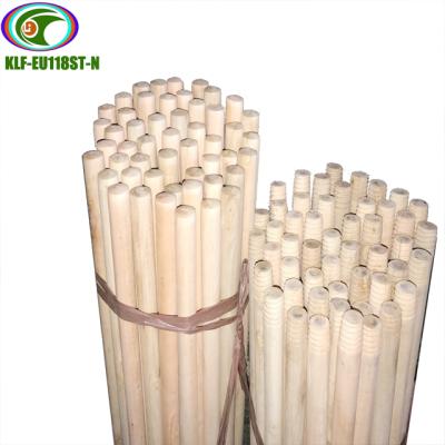 China Dome / flat cut / multiple cap double palos para escoba polished natural wood brooms brooms sweeps dustpans sticks for sale