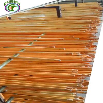 China Dome / Flat Cut / Multiple Cap 120*2.2 cm Customize Size Varnish Lacquered Painted Brooms Brooms Brooms Sweeps Dustpans Plungers Wood Glue for sale