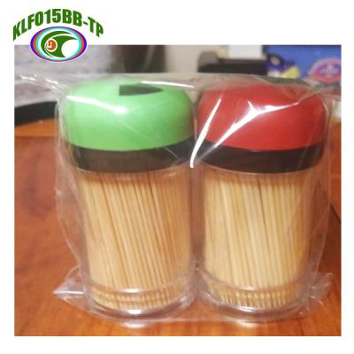 China Cheap Price High Quality Disposable Wooden Bamboo Dental Toothpicks With Both End Pointed Or One End Flat Another End Pointed for sale