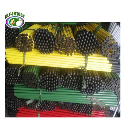 China Sustainable Wholesale PVC Coated Metal Iron Broomsticks Handles American Germany Italian Wire Size 110cm~150cm Diameter 0.19mm~0.6mm for sale