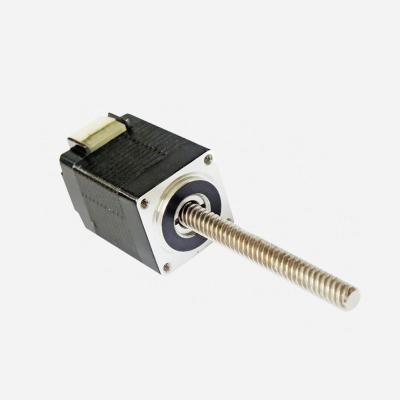 China Manufacturer Supply NEMA 8 Mirco Electric Linear Stepper Motor , Linear Actuator DC 12V 24V 20SHD0002-44NI for sale