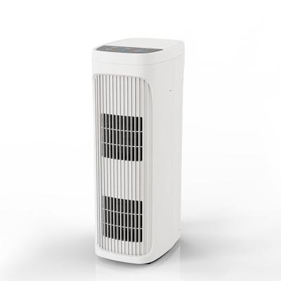 China Tower Type UVC Hepa Filter Air Purifier Auto Mode  For Cigarette Smoke for sale