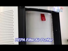 110v 68w portable hepa filter air purifier machine for large room
