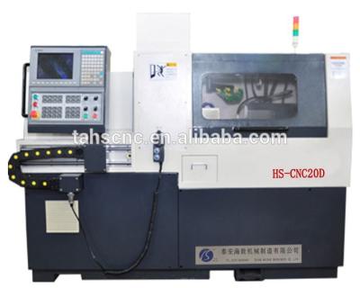 China HS-CNC20D cnc lathe switzerland type swiss automatic lathe HS-CNC20D for sale