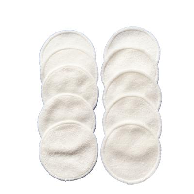 China Cleansing Makeup Customized Reusable Reusable Face Pads Reusable Makeup Remover Cloth Wrapping Bamboo Cloth Rounds for sale