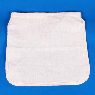 China food & Beverage Plant 100% Cotton Pits Natural Hemp Nut Milk Bag Cold Weather Brew Coffee Bag Strainer Filter With Drawstring for sale