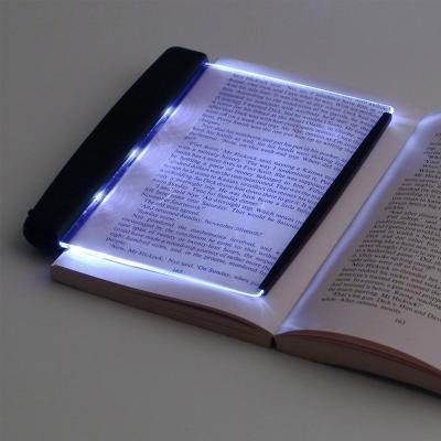 China Portable Creative LED Book Light Panel Lamp Night Vision For Car Travel Reading Portable Dorm Led Desk Lamp Eye Protect For Home for sale