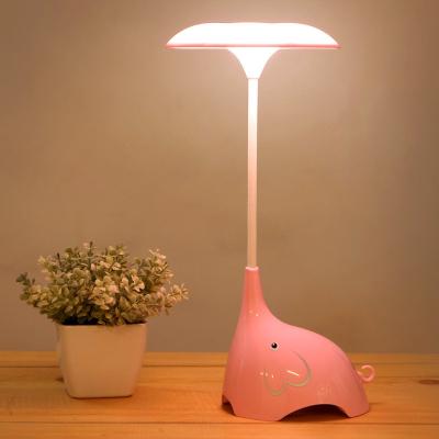 China Eco-Friendly Novelty Elephant LED Night Light USB Touch Sensor Bedroom Table Lamp Rechargeable Kids Toy Gifts Room Decor for sale