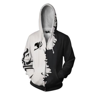 China MI-LING Breathable Japanese Anime Hoodies Clothing Pus Size Men Printed Winter Hoodie for sale