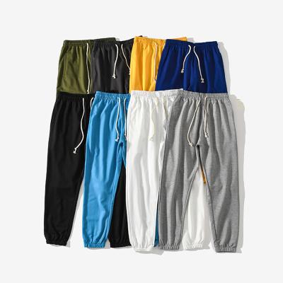 China MI-LING Anti-Wrinkle Custom Multi Color Sports Sweatpants, Cheap Custom Cotton Joggers Single Track Pants Men for sale