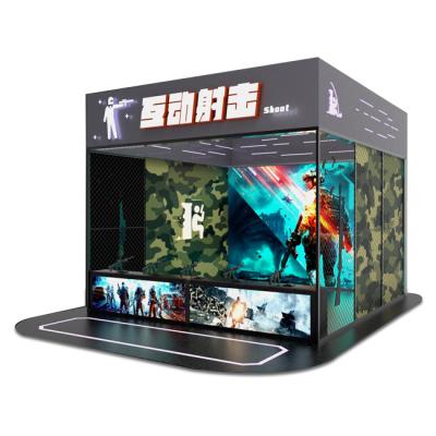 China Hot Selling Arcade Game Machine Hot Selling Simulator Intelligent Booth Hunting Amusement Equipment W1000*D8000*H2500mm/Each Auto Track for sale