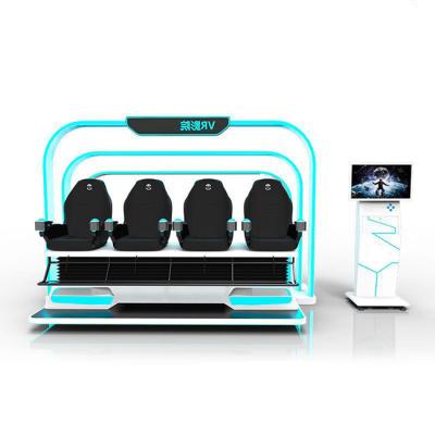 China Metal Amusement Park Rides New VR Cinema System Virtual Reality 9d Cinema Motion Chair Interactive Games For Kids for sale