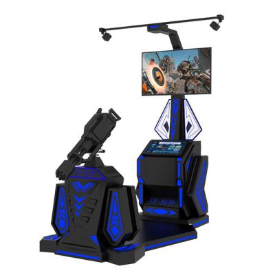 China Metal 9D Virtual Reality Games Launch Shooting Simulator 9D Vr Shooting Game Machine for sale