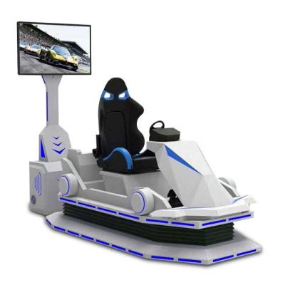 China Attractive Metal Virtual Reality Simulator Vr Racing Game Machine 9D VR Driving Simulator For Kids Amusement Park for sale