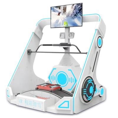 China Dynamic Simulator Ski Simulator Indoor 9D Vr Ski Metal 9D Vr Game Machine Skiing Simulator Machine for sale