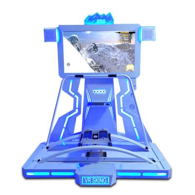 China Best price 9d VR metal ski simulator equipment vr arcade machine roller coaster simulator indoor game machines for kids mall for sale