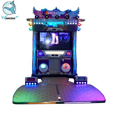 China Hot Selling Metal Amusement Pump It Up Music Coin Operated Selling Simulator Arcade Dancing Game Machine Dancing Day for sale