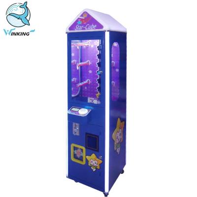 China Wink Coin Operated Type Push Win Gift Game Machine Metal Cabinet Key Capsule Toy Lucky Star Vending Machine For Sale for sale