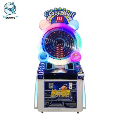 China Metal+Plastic WINDING AT 2020 Hot Sale Popular Coin Operated Crazy Fortune Redemption Game Machine Ball Wheel For Amusement Arcade For Sale for sale