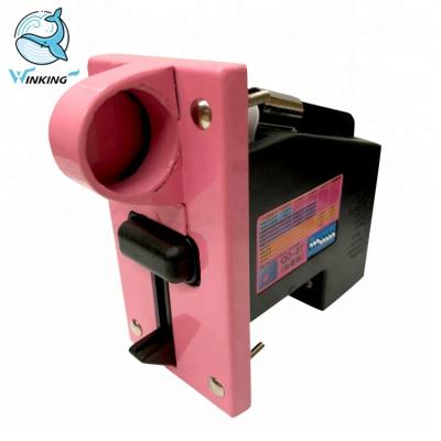 China Hot Sale QD-8T Prevent Cheating Multi Game Machine WK-0237 Coin Selector Factory Price Vending Machine Coin Acceptor Collector for sale