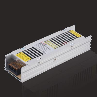 China 12V 24V 150W Super-thin Aluminum Non-waterproof Power Supply for sale