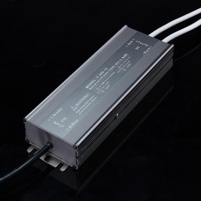 China LED light waterproof ip67 aluminum constant voltage led driver 12v 16.7a 200w led power supply for sale