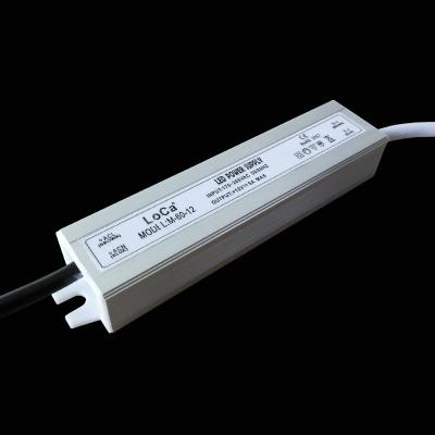 China AC Mini Size Single Output Type and LED Light 100-240V Input Voltage 12v DC 5a Led Power Supply for sale