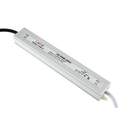 China Waterproof LED Light LED Power Supply 50W 24V DC Output 100-240V AC Input for sale