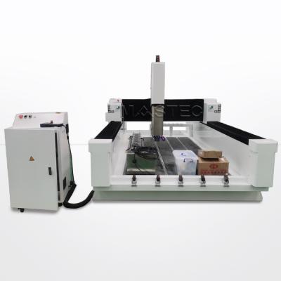 China Double Stone Head 3D Marble Stone Carving CNC Router for sale