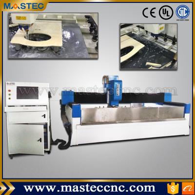 China Quartz Stone 5.5Kw By Water Cooling ATC Spindle Stone CNC Router Machine for sale