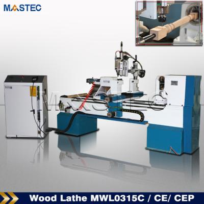 China WOODEN Lathe Machine Cheaper Price , CNC Woodworking Machine for sale