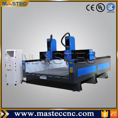 China Stone cutting stone cutting machine with two heads for sale