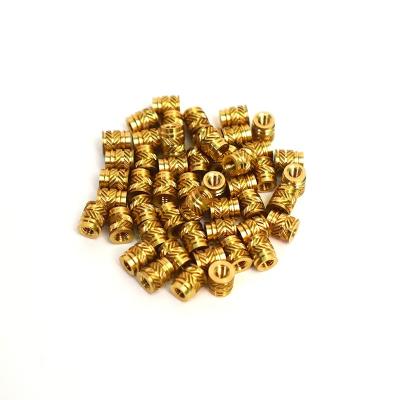 China Heavy Industry Brass Nut, Recessed Threaded Knurled Insert For 3D Printed Parts, Automotive Plastic Housing for sale