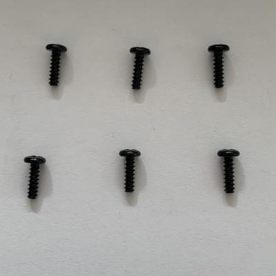 China Pan Round Head Self Tapping Screw Galvanized Black Zinc Blue Color B Zinc Nickel Teeth for sale