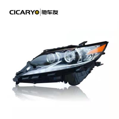 China Same as genuine Cicaryo Modified ES200 LED headlight for ES 2012-2016 ES200 ES250 ES300h ES350 old upgrade modify to 2016 double lens style for sale