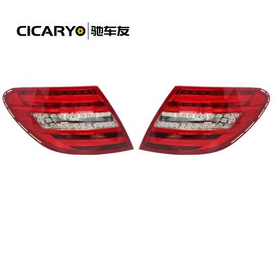 China Same as genuine Cicaryo Auto Car Tail light For Mercedes Benz W204 C180 C200 C220 C260 C280 C300 2008 2009 2010 Rear Bumper Light Plug and Play for sale