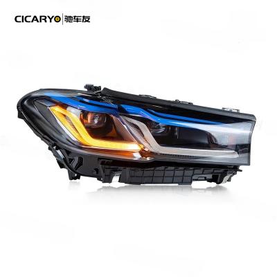 China Same as genuine Cicaryo headlight For BMW 5 G30 G31 G38 F90 M5 facelift retrofit to Laser headlight 2022 M version 523i 525i 528Li for sale