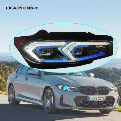 China Same as genuine Cicaryo G20 Laser Headlight for BMW 3 series 2018 - 2022 Xenon Hid  LED car upgrade to 2023 330 M Version G20 modified headlight for sale