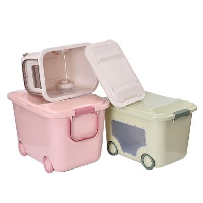 China New Design Kids Sustainable Plastic Container, Small Plastic Organizer Storage Box for sale