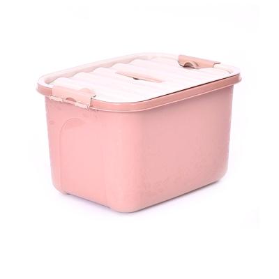 China 30 Liter Customized Viable Wholesale PP Plastic Container Storage Box, Plastic Storage Organizer Box for sale