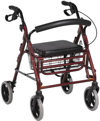 China Factory Supply Aluminum Caremax Luxury Aluminum Rollator for sale