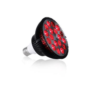 China Hot Sale 660nm 850nm SODOLUX OEM/ODM Amazon Red Dye Removal Near Infrared Lamp E27 54W Red Light Therapy Bulb For Pain Relief for sale