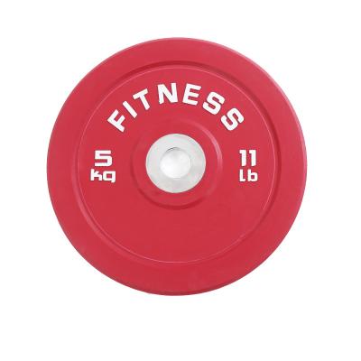 China Great Value Universal Color Weightlifting Competitive PU Barbell Piece for sale