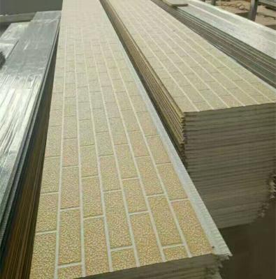 China Hot Selling Exterior Wall 16mm Wall Siding Board PU Foam Insulation Decorative Wall Panel for sale