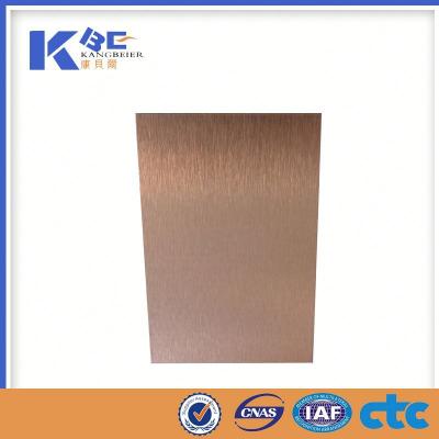 China Decoration Metal Color Film Laminated Sheet for sale