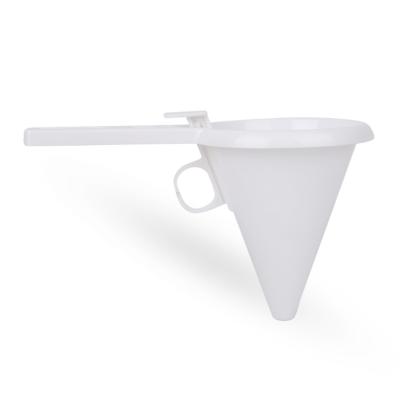 China Viable Hot Selling Hand Held Cake Dispenser Beat Funnel Separator Chocolate Dispenser Cup Cake Baking Tools for sale