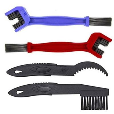 China 4 PCS Bike Chain Cleaner Tool Kit Bicycle Chain Cleaning Brush Viable Tool Kit Scrubber Bike Chain Cleaning Tool Kit for sale